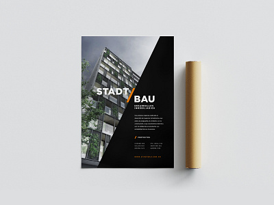 Brand identity: StadtBau brand identity branding design graphic design minimal