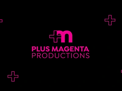 Branding | Plus Magenta Productions branding business card design graphic design logo stationery typography