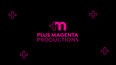 Branding | Plus Magenta Productions branding business card design graphic design logo stationery typography