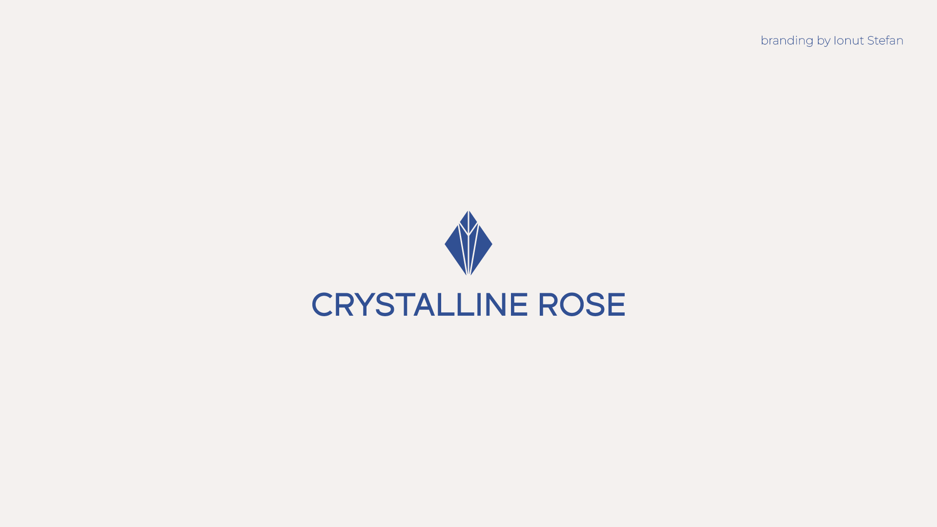 Crystalline Rose | Branding beauty branding color palette graphic design instagram template logo minimalist social media template