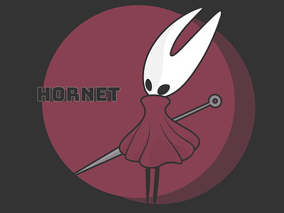 Hollow Knight - Hornet game character illustration illustrator vector wallpaper