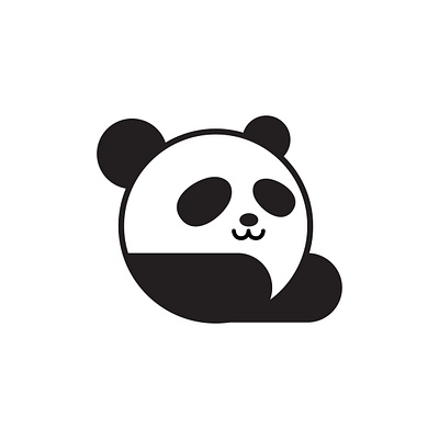 Daily Logo 03 - Panda Bear branding branding logo graphic design logo logo design vector vector design