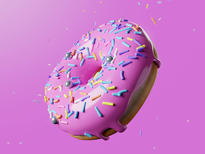 Donut – animation 3d animation blender donut