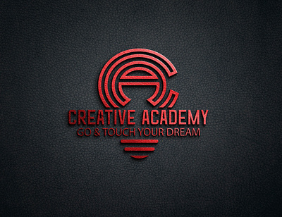 Creative Academy Logo branding graphic design illustration logo