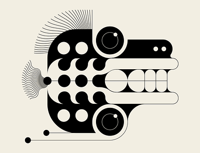Floünder abstract branding design fish geometric illustration minimalism vector