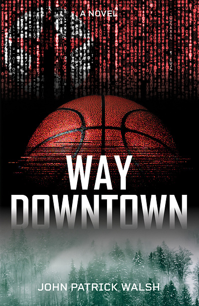Way Downtown Book Cover book cover design book design cover art graphic artist graphic design paperback small business