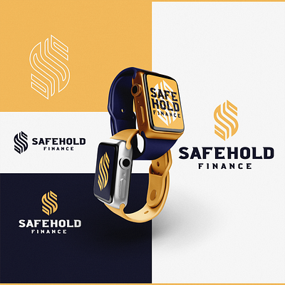 SAFEHOLD Finance Brand Logo Design branding design graphic design illustration logo logodesign vector