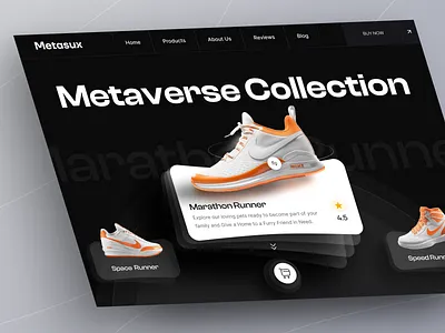 Nike E-commerce Website Concept 3d add to cart concept cool eccomerce landing page marketplace minimal nike product shoe shoes store ui ux website website design