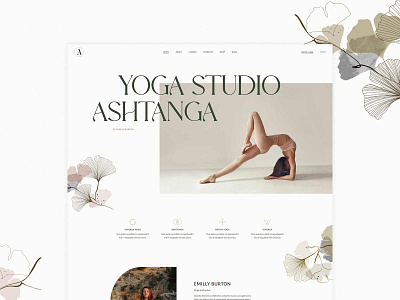 Ashtanga beauty candle clean design elegant handmade health pilates retreat shop soap sport ui uiux webdesign wordpress yoga yogastudio