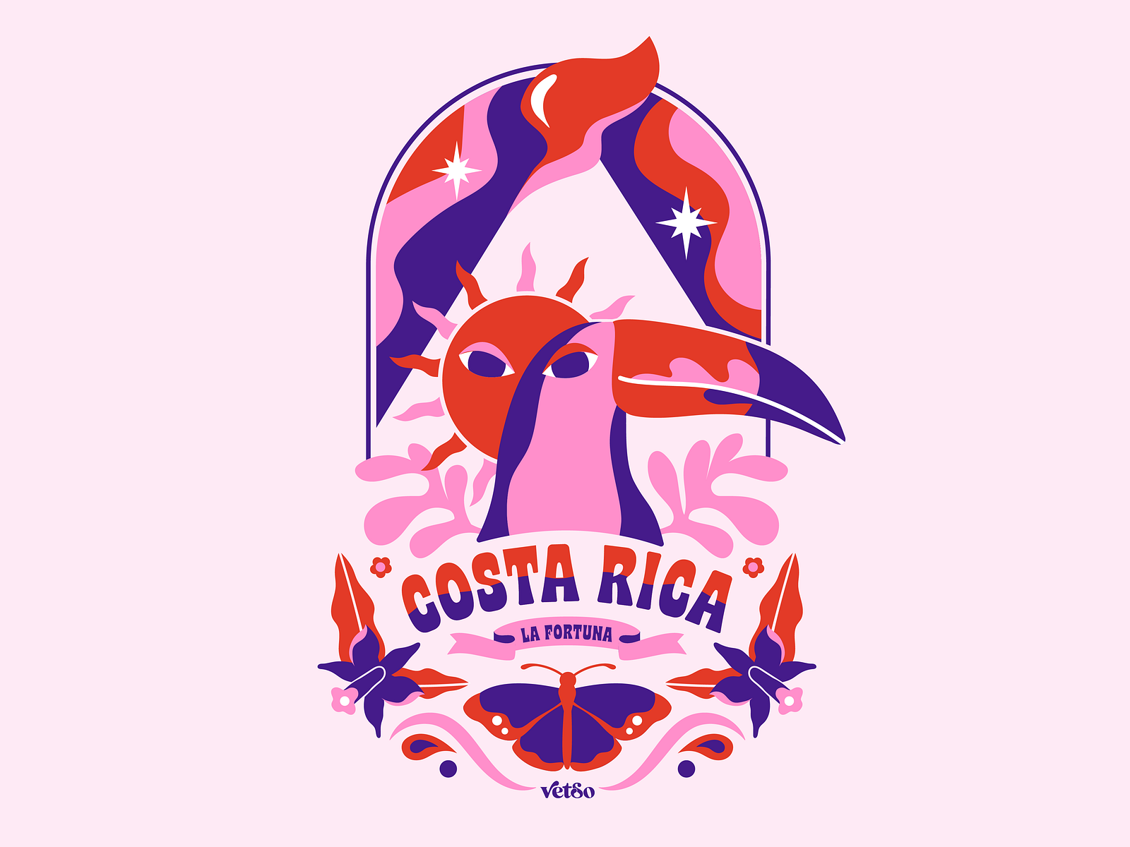 La Fortuna Costa Rica by Daniela Jiménez on Dribbble