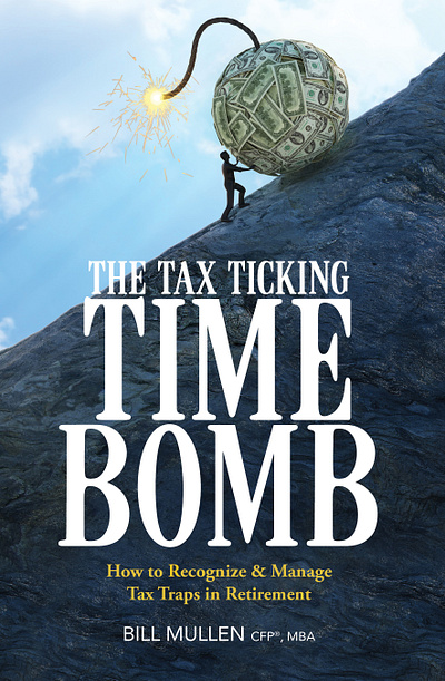 The Tax Ticking Time Bomb Book Cover book cover design book design cover art graphic artist graphic design paperback small business