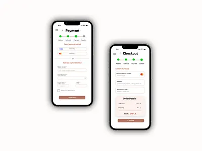 Daily UI check out screen app checkout dailyui dailyuichallange day2 design ui userinterface