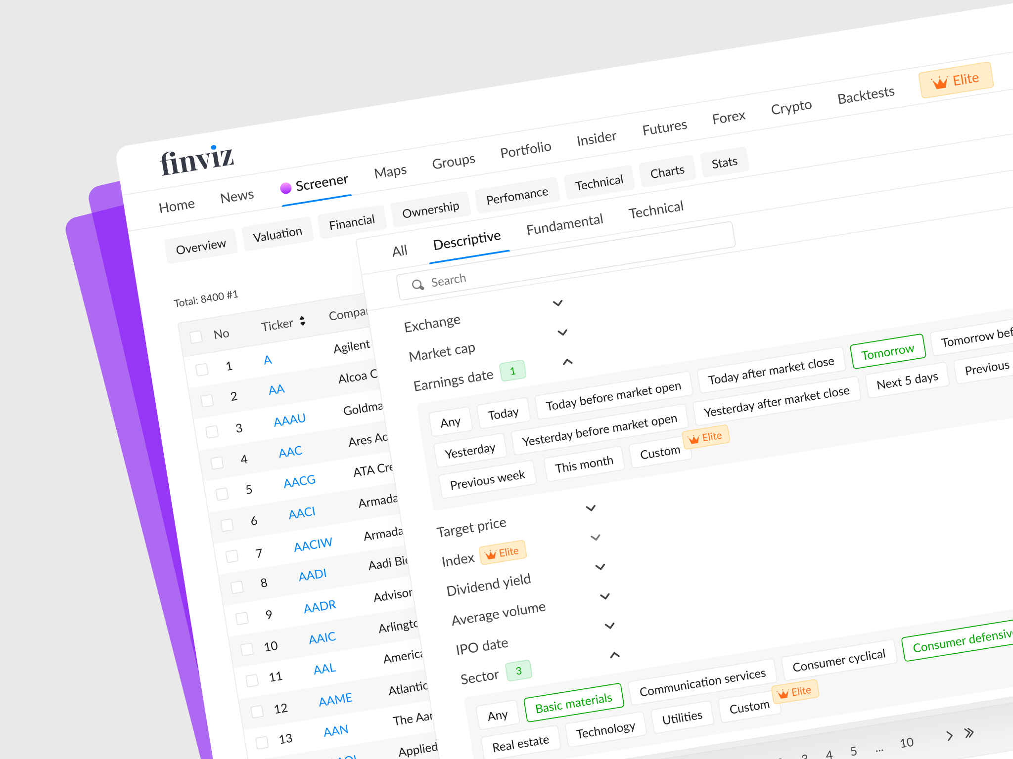 Finviz — Finance Tool for Traders accessibility analysis charting tools clean filters finance investors layout market numbers platform premium feature research screener settings stocks table tool trade trading