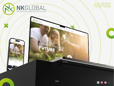 NK Global Web Design design landingpage ui uidesign ux webdesign
