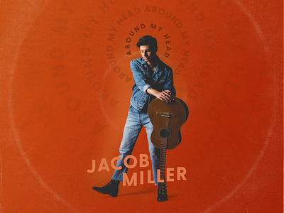 Jacob Miller Album Art branding cover design musician record