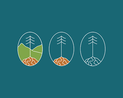 lodgepole branding design graphic design icon illustration lodgepole logo montana nature pine tree