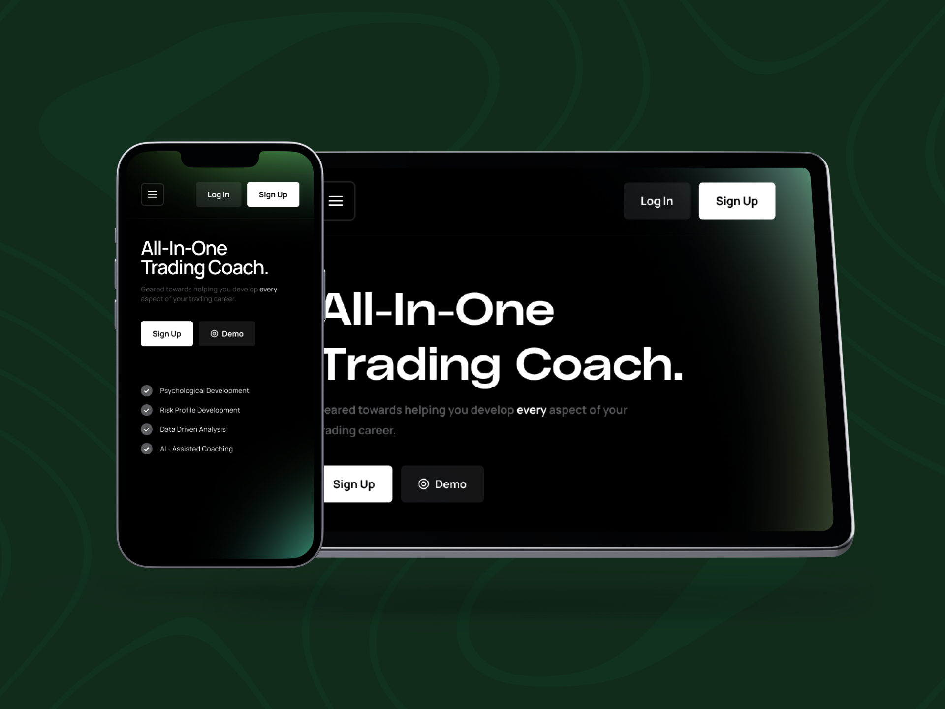 Responsive Web Design - Modern & Intuitive Landing Page design figma illustration landing page minimal typography ui ux web website
