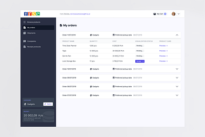 Intranet for FRSE foundation (2018) design illustration product design ui ux vector webdesign