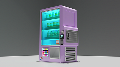 Vending Machine 3d blender blender3d design modern