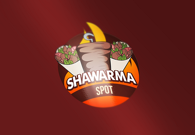 Shawarma Spot design graphic design logo