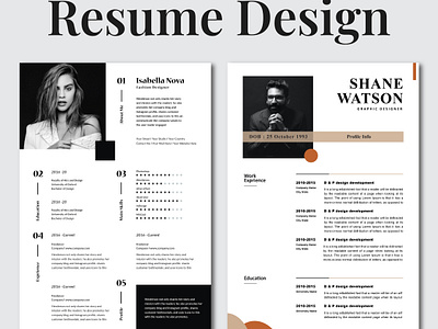 CV/ Resume Design clean cv clean resume corporate corporate cv corporate resume cover letter cv cv design design graphic design letterhead minimalist cv minimalist resume resume resume design