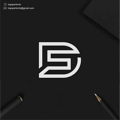DS monogram logo design branding clothing line design icon illustration initials lettering logo logo design logofolio logotype minimal logo monogram symbol typography