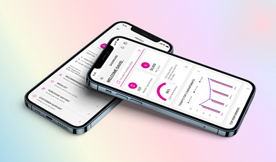 Mobile POS app branding design figma illustration typography ui