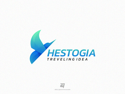 HESTOGIA branding colorful design graphic design illustration logo modern ui ux