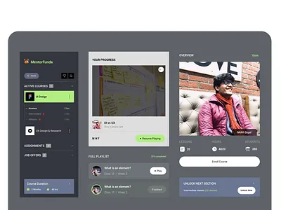 Courses UI Design design designer figma uidesign ux