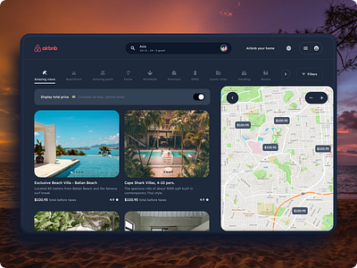 Booking app / Airbnb • Material You (m3) • Design system airbnb app booking components delivery design drink figma figma material finance material material 3 material design material design 3 material you system travel ui kit you
