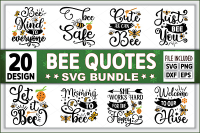 Bee svg design dribbble design graphic design