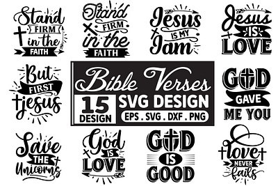 Bible verses svg bundle