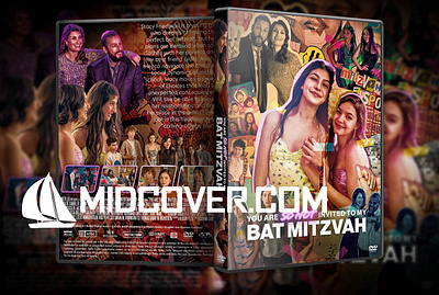 You Are So Not Invited to My Bat Mitzvah (2023) DVD Cover design dvd dvdcover dvdcustomcover movieposter photoshop