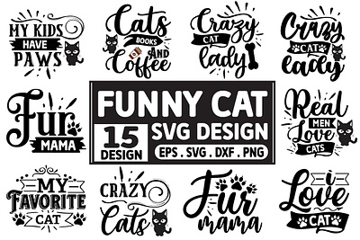 Cat svg bundle, cat bunde motion graphics