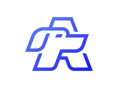 A Letter Dog Logo a initial animal logo app branding dog logo letter a logo monogram a pet logo vector