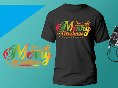 Merry Christmas: Creative T-shirt Designs design graphic design illustration merry christmas typography