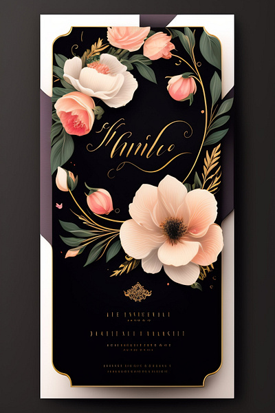 invitation card desing design