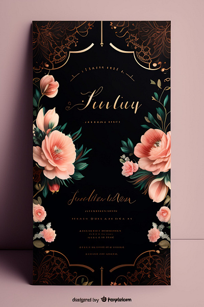 invitation card desing design