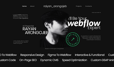 Webflow Developer Portfolio ai website best design 2023 business website design inspiration fiverr designer framer website landing page design modern portfolio design modern website portfolio design portfolio website saas website trending ui 2023 ui designer ux designer web developer webflow webflow developer webflow expert webflow portfolio