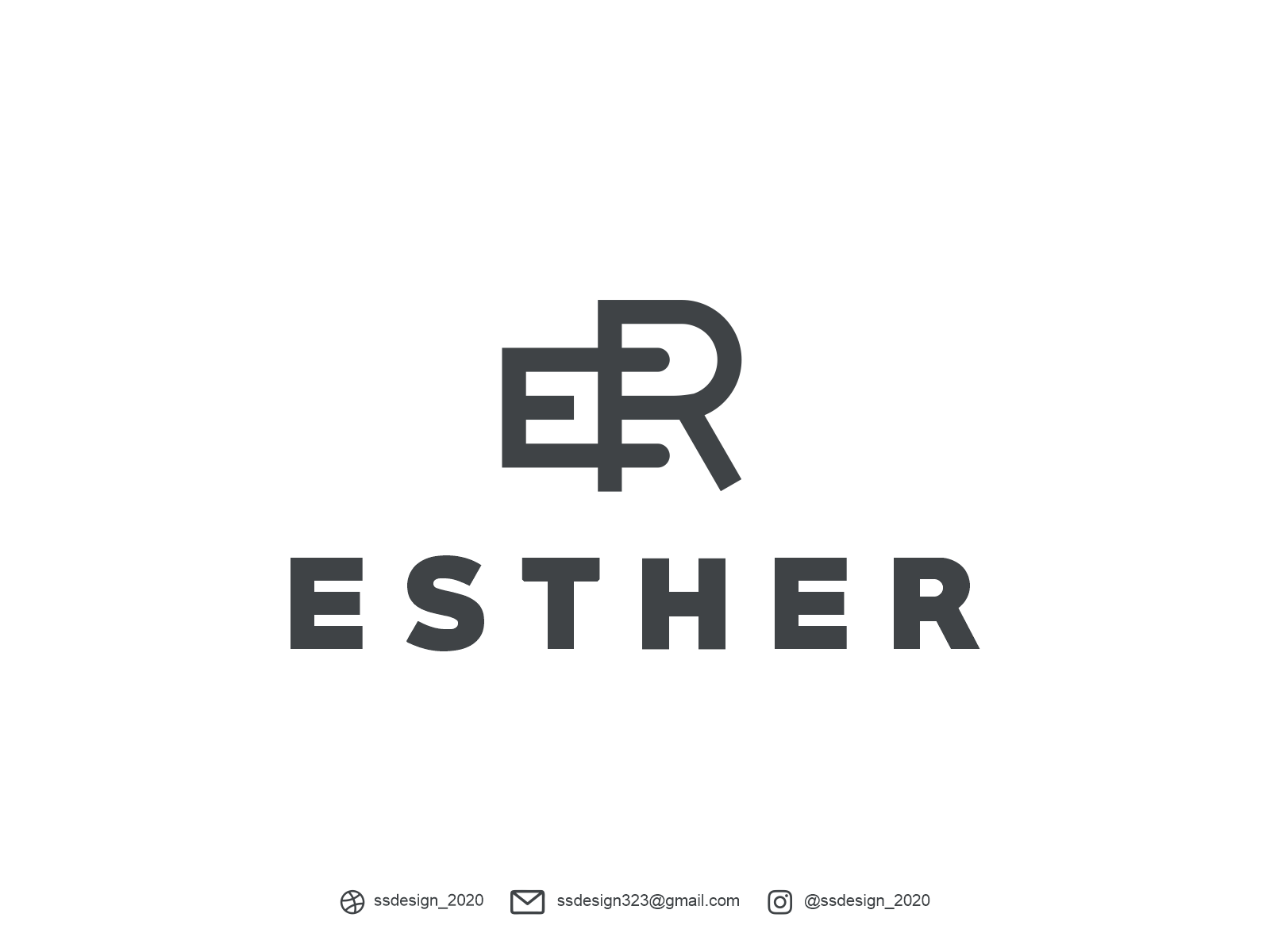 ER Logo Design by ssdesign2020 on Dribbble