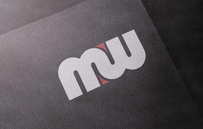 MW logo design design graphic design illustration logo symbol