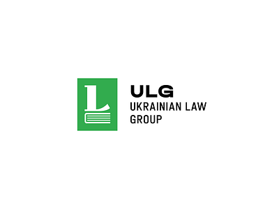 Ukrainian Law Group book brand identity branding design emblem geometric graphic design icon identity illustration l letter law firm logo logotype mark monogram sign square symbol visual identity