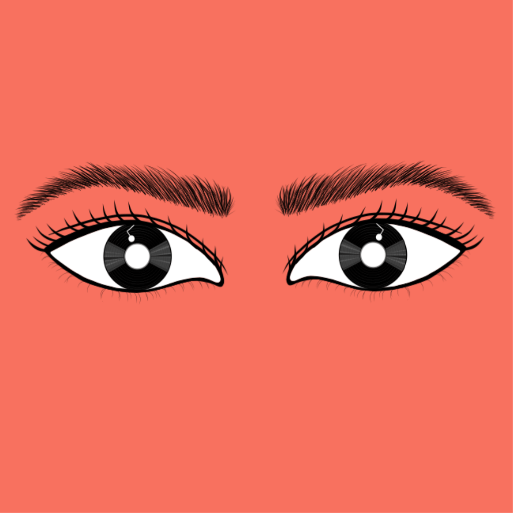 Nostalgia adobefresco animation eyes graphic design illustration motion graphics nostalgia replayingmemories vector vinyl womenindesign