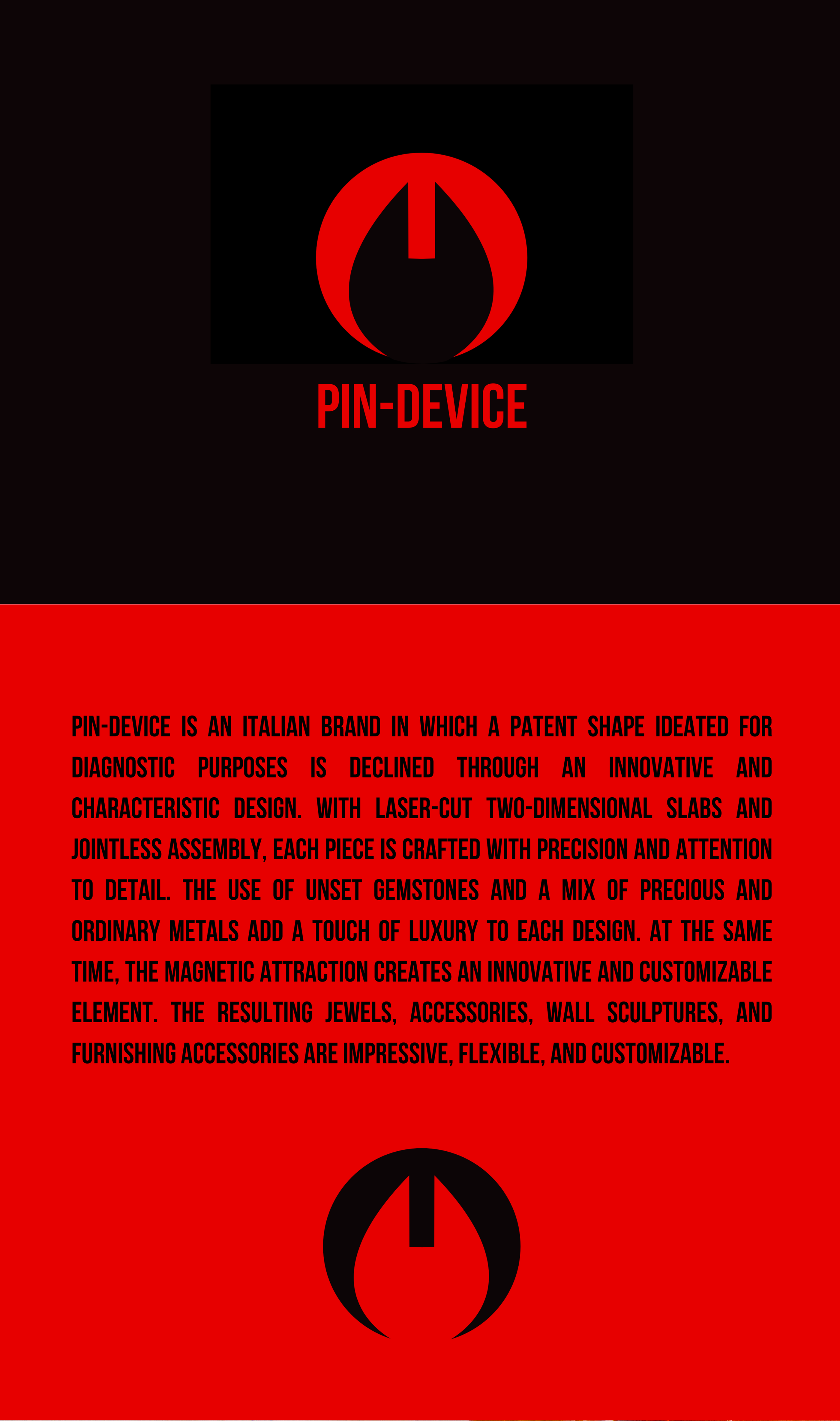 PIN-DEVICE | Branding & Logo Design brand design branding design graphic design illustrator indesign jewelry logo logo design luxury madeinitaly modern typography vector visual identity