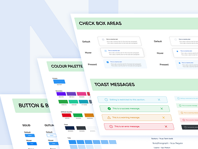 Float Design System branding button components design design system ui web