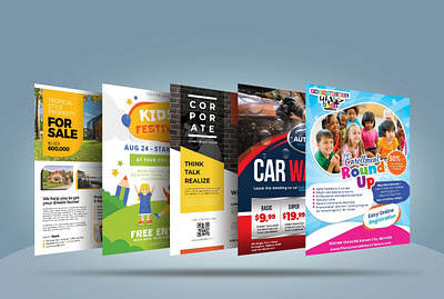 Flyer Design 3d art branding design flat flyer graphic design illustration logo ui