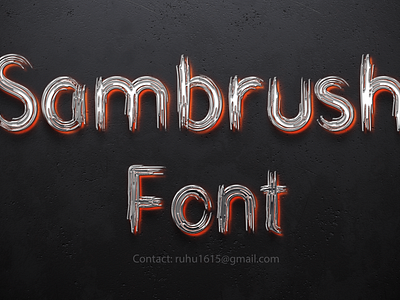 Sambrush Font adventure art supplies blog headers book covers branding coffee shops collection creative creative agencies decorative handcrafted obig digital organizations packaging posters products vintage wedding invitations