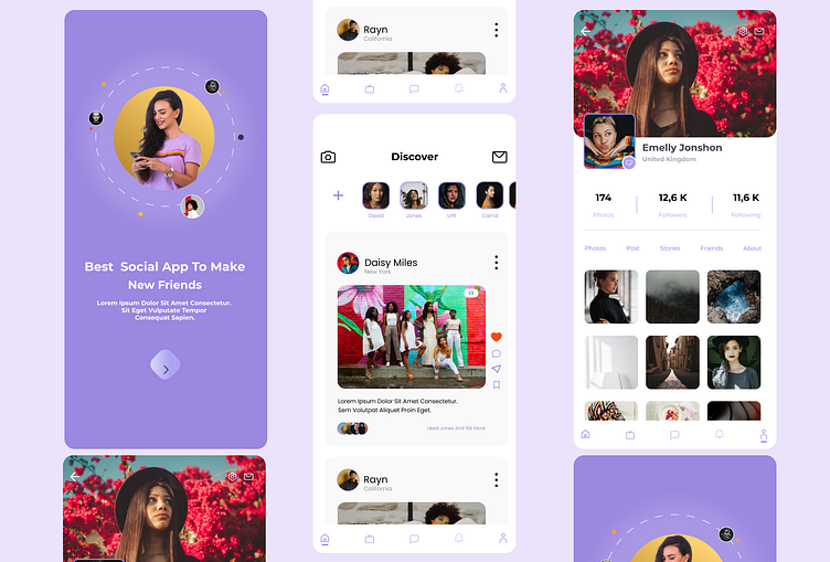 Social Media App Design By Awais Ashraf 