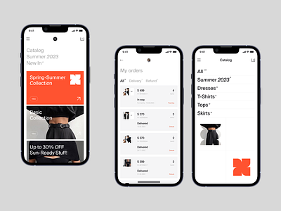 Gate. UI-Kit app designsystem interface mobile mobileapp online shop store ui ux