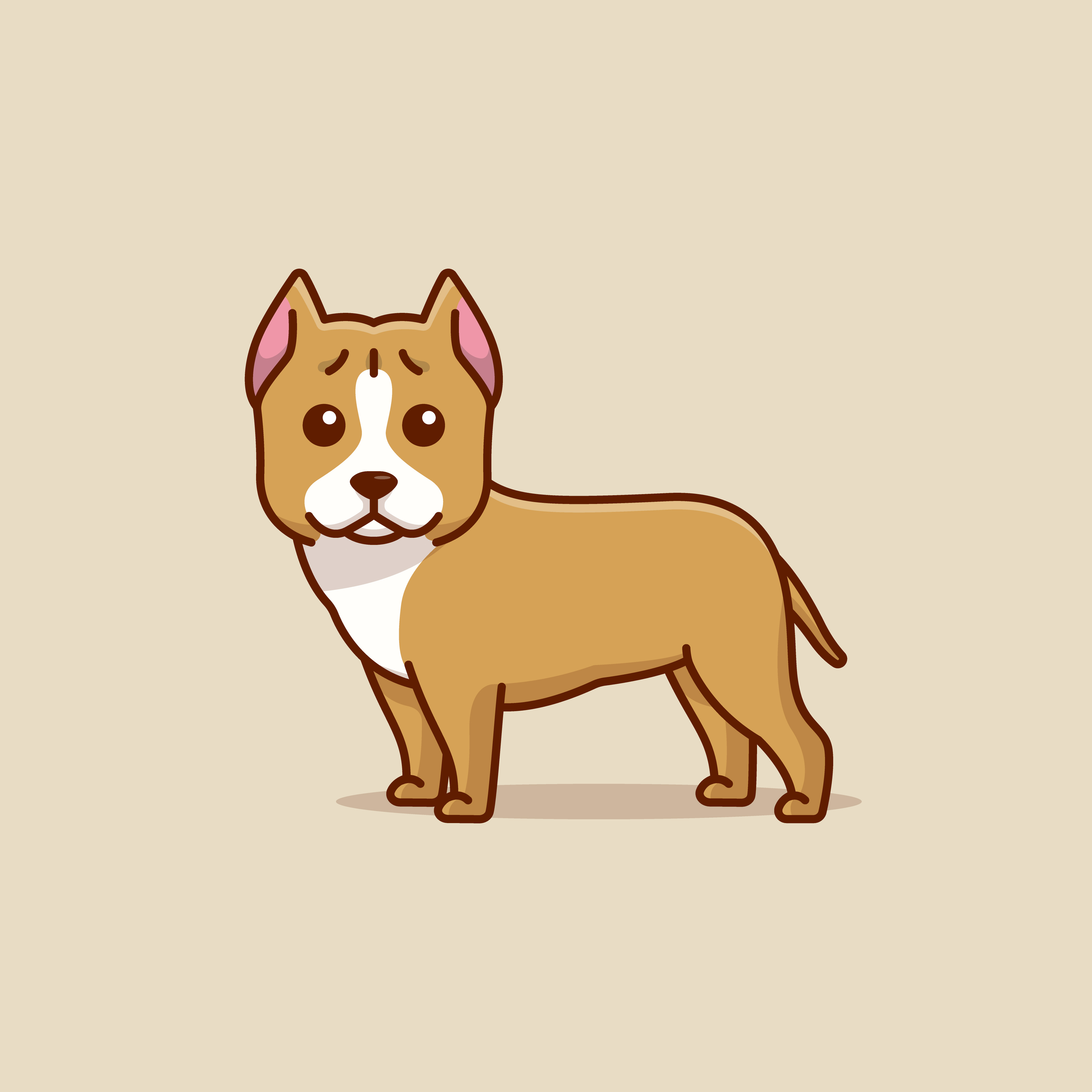 Cute Dog Breeds Cartoon Collections 🐕🐶🦮🐕‍🦺🦴🐾 by Satisfactoons on Dribbble